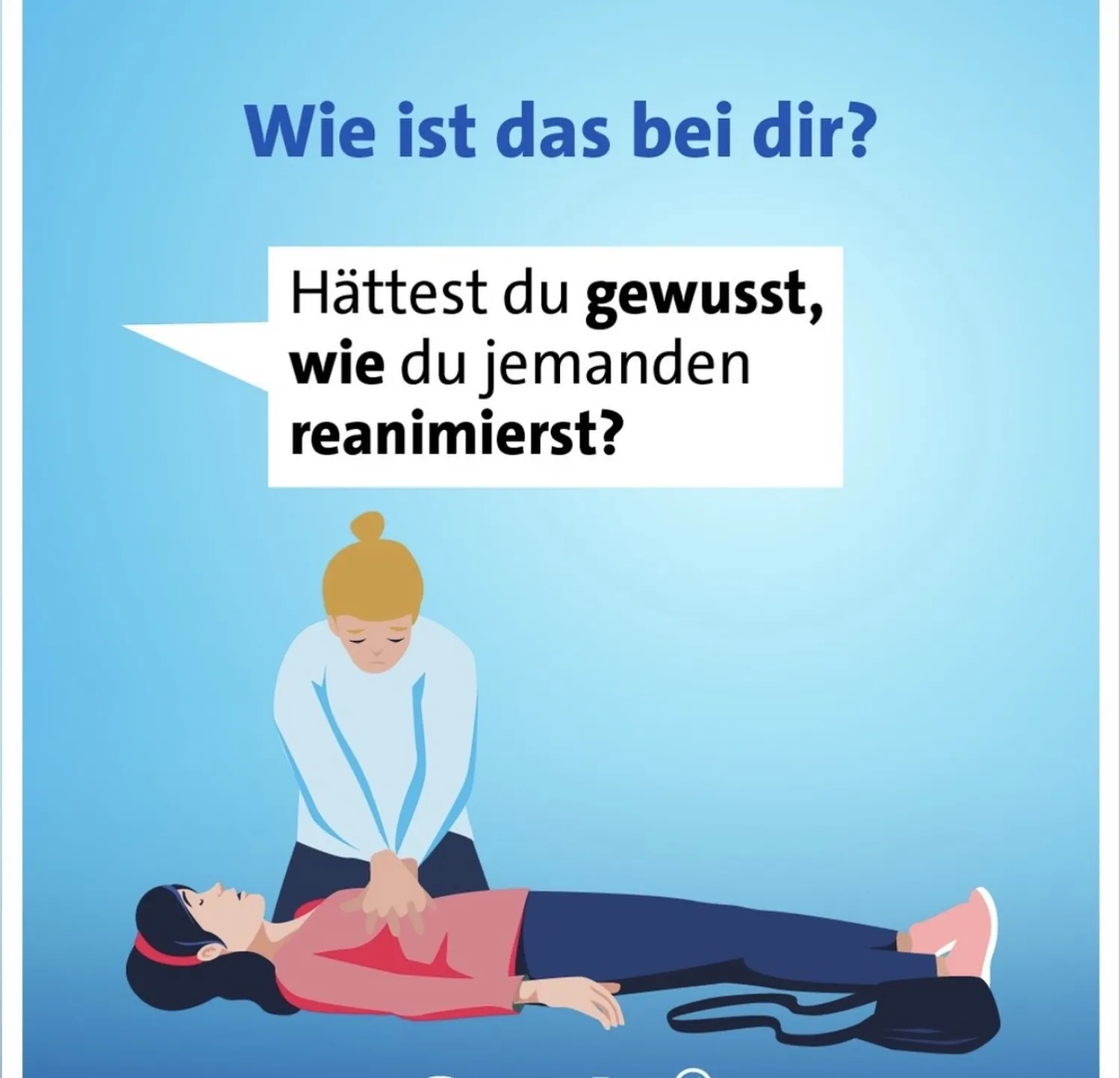 Team Herzdruck – Notfall-Workshops – Dieses Bild verdeutlicht, wie wichtig es ist, Wiederbelebungsmaßnahmen zu beherrschen – eine entscheidende Erste-Hilfe-Fertigkeit, die auch ohne Ausbildung in Beatmung angewendet werden kann.